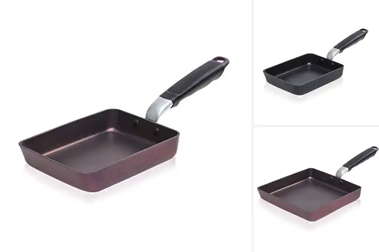 Detailed view of Best Sloped Front Tamagoyaki Pan Design