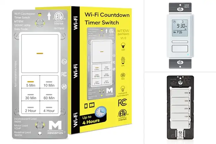 Detailed view of Best Smart Fan Light Timers for Effortless Home Comfort