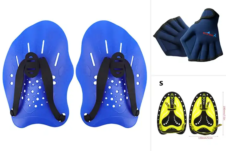 Detailed view of Best Snorkeling Hand Paddles