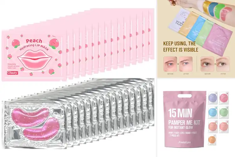 Detailed view of Best Spa Gift Eye Masks: Hydrate, Glow, and Relax in Minutes