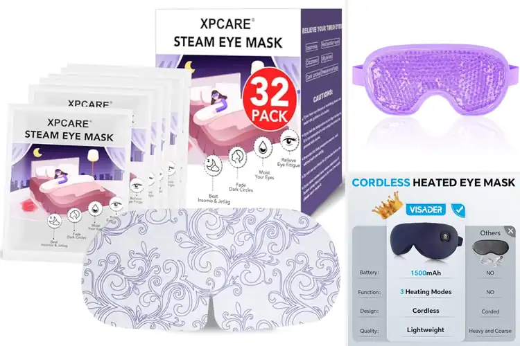 Detailed view of Best Stress Relief Eye Masks: Unwind & Refresh