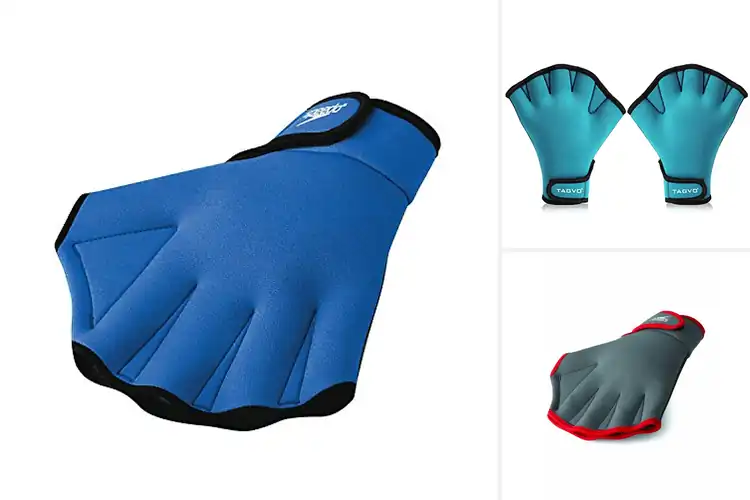Detailed view of Best Swim Gloves: Boost Your Speed & Power