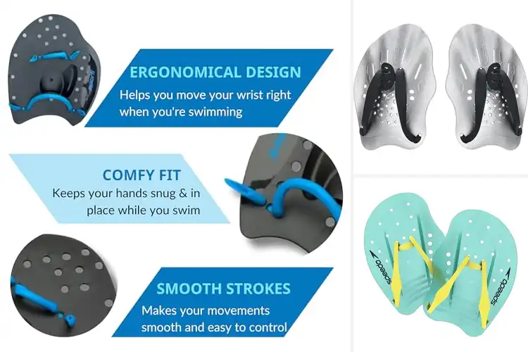 Detailed view of Best Swim Performance Paddles
