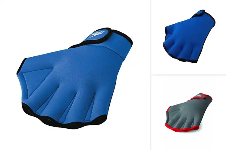 Detailed view of Best Swimming Training Gloves