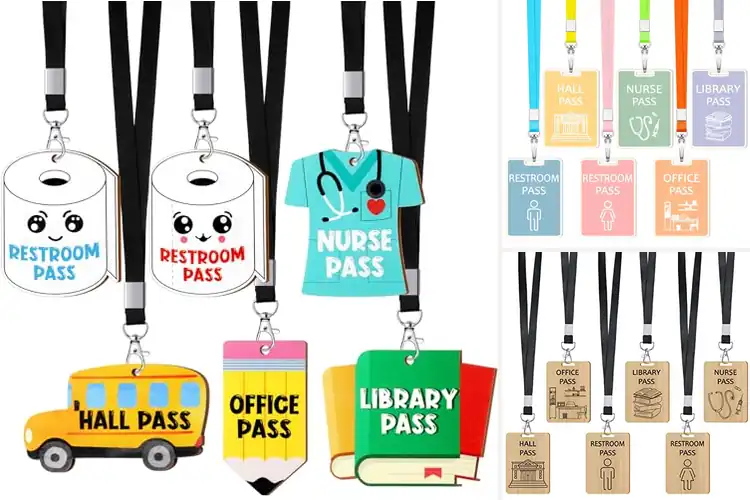 Detailed view of Best Teacher Hall Passes