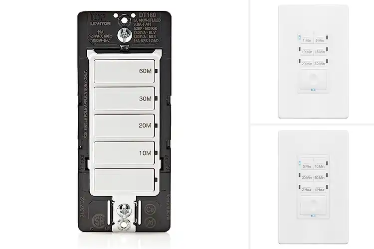 Detailed view of Best Timer Fan Light Switches for Effortless Home Control