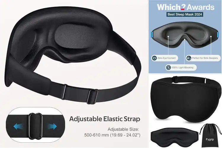 Detailed view of Best Travel Eye Masks For Airplanes