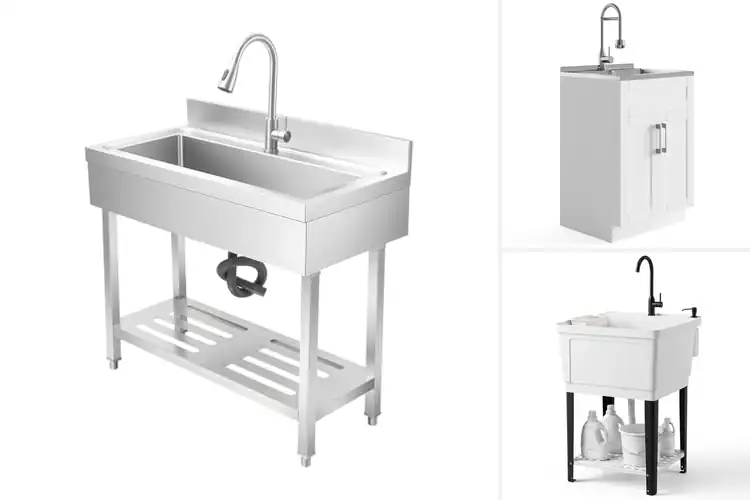 Detailed view of Best Utility Sinks With Storage