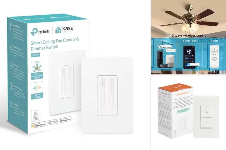 Detailed view of Best Voice Controlled Ceiling Fan Switches