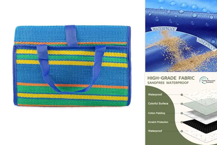 Detailed view of Best Wipe Clean Beach Mats: Top 10 Picks for Mess-Free Fun