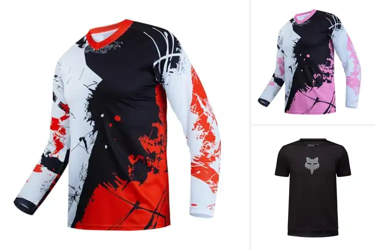 Detailed view of Best Youth Mountain Biking Jerseys